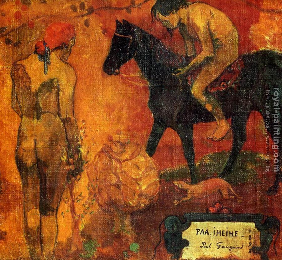 Paul Gauguin : Tahitian Pastoral